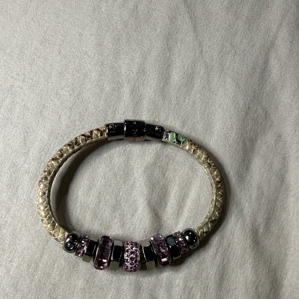 Henri Bendel Purple and Silver Bracelet - Picture 3 of 4